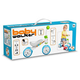 Draisienne Baby Walker Skids Control - Cadre acier ergonomique - 4 roues PVC - Confortable et sÈcurisÈ - Vert