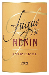 Fugue de Nénin 2021 Pomerol - Vin rouge de Bordeaux