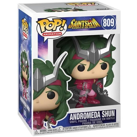 Figurine Funko Pop! Animation : Les Chevaliers du Zodiaque – Andromeda Shun 809