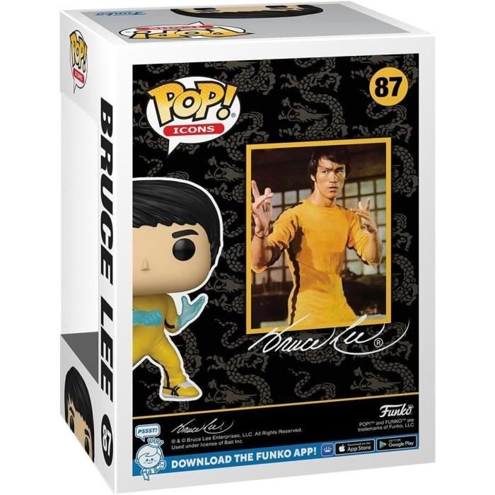 Figurine Funko Pop! - Icons - Bruce Lee - 87