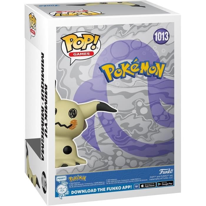 Figurine - FUNKO POP - Games Pokémon - Mimikyu - 1 013