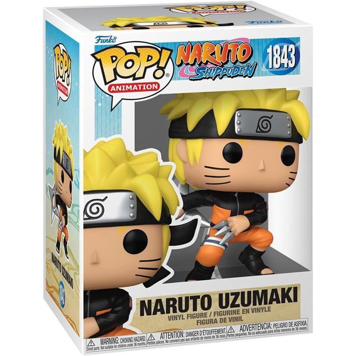 Figurine Funko Pop! Animation : Naruto Shippuden  Naruto Uzumaki 1843
