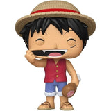 Figurine Funko Pop! - Jumbo Animation One Piece - Monkey D. Luffy - 25 cm - Vinyle - Garantie 2 ans