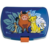 Lot Vaisselle Disney Le Roi Lion - FUN HOUSE - 006360 - Verre, Assiette Creuse, Assiette Plate, Mug, Gourde, Boîte Goűter Couverts