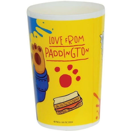Lot vaisselle réutilisable - FUN HOUSE - PADDINGTON - Assiette, Assiette creuse, Verre, Gourde et boite a goűter