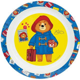 Lot vaisselle réutilisable - FUN HOUSE - PADDINGTON - Assiette, Assiette creuse, Verre, Gourde et boite a goûter