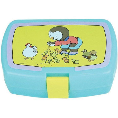 Lot vaisselle - FUN HOUSE - T'CHOUPI - 2 assiettes creuses Ř 16 cm, boîte a goűter, gourde paille et peluche 18 cm
