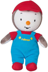 Lot vaisselle - FUN HOUSE - T'CHOUPI - 2 assiettes creuses Ø 16 cm, boîte a goûter, gourde paille et peluche 18 cm