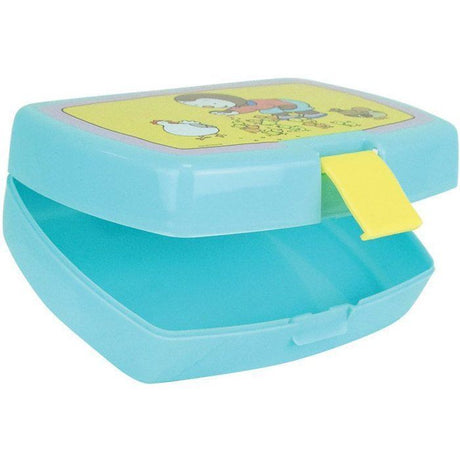 Lot vaisselle - FUN HOUSE - T'CHOUPI - 2 assiettes creuses Ř 16 cm, boîte a goűter, gourde paille et peluche 18 cm