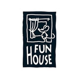 FUN HOUSE 713088 FLAMANT ROSE Salon de jardin avec une table, 2 chaises pliables et un parasol pour enfant