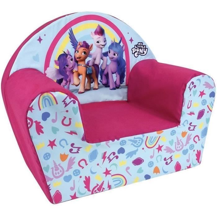 Fauteuil club Zipp Sunny Pipp Izz MY LITTLE PONY - Fun House - L.52 x P.33 x H.42 cm - origine France