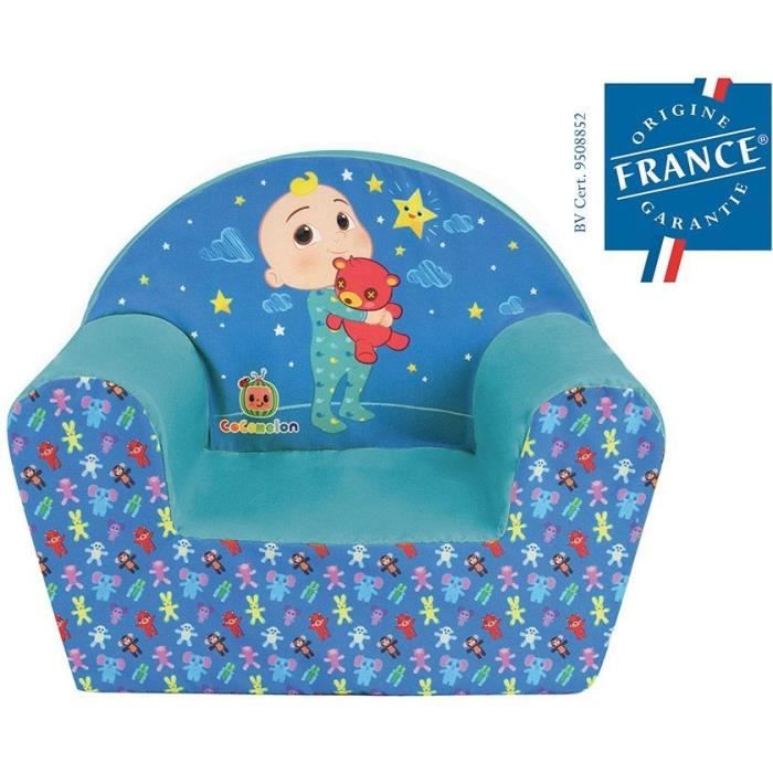 Fun house cocomelon club armchair for children origin france guaranteed h.42 x l.52 x p.33 cm