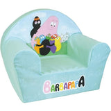 Fauteuil club enfant - BARBAPAPA - FUN HOUSE - Origine France - 52 x 33 x 42 cm