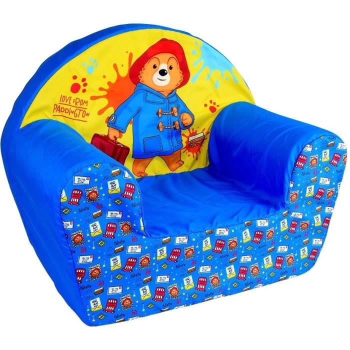 Fauteuil club enfant - PADDINGTON - FUN HOUSE - Origine France - 52 x 33 x 42 cm