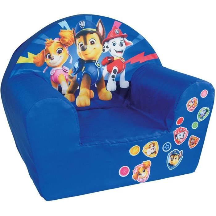 Fauteuil club enfant - PAT'PATROUILLE - FUN HOUSE - Origine France - 52 x 33 x 42 cm