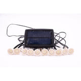 Guirlande solaire a planter 10 LED blanches - GALIX - 5m - 0,5W - 100 Lumens - 8h d'éclairage