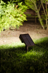 Spot solaire a planter - GALIX - G2603 - 300 Lumens Double éclairage (option Applique) - Détecteur de présence