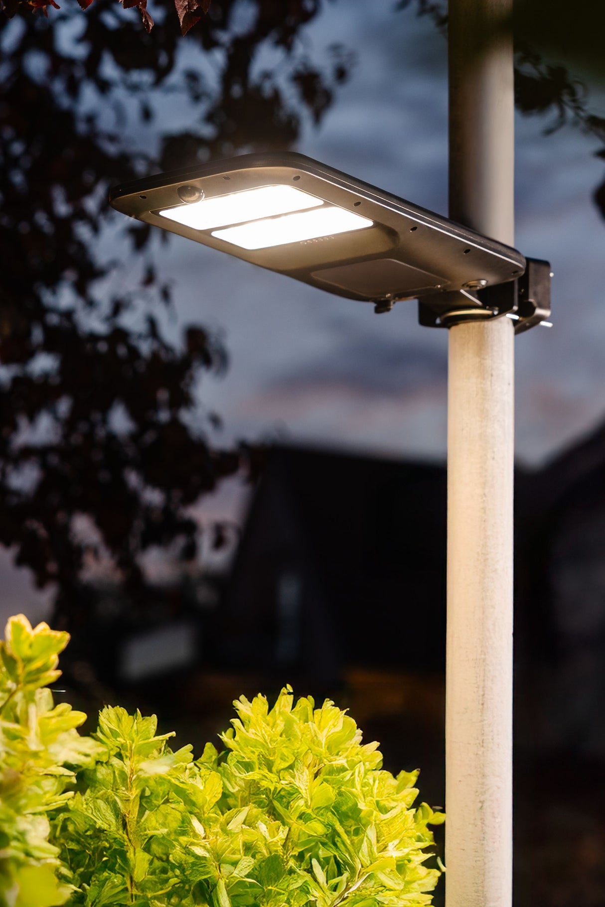 Tete de lampadaire solaire - GALIX - G2614 - 2000 Lumens - Détecteur de présence