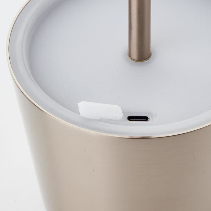 Lampe a poser d'extérieur - BRILLIANT - XAANA - Rechargeable - Cuivre - LED - 2W - 160lm - CCT - DIM - USB - IP44