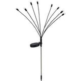 Decoration lumineuse solaire GALIX G4435 - Forme Bouquet - 8 LED - H69cm