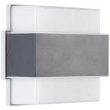 Applique murale extérieure - BRILLIANT - ARCHIE - Métal et plastique - Anthracite - LED intégrée -7 W IP44