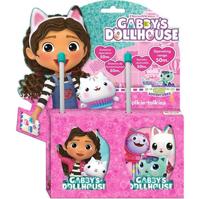 Talkie walkie 2D Gabby`s Dollhouse - KIDS LICENSING - GD00058
