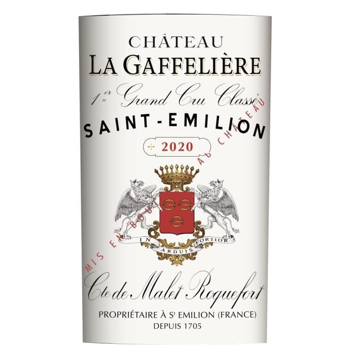 Château la Gaffeliere 2020 Saint-Emilion - Vin rouge de Bordeaux