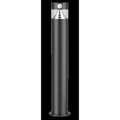 Borne solaire - GALIX - G4585C - Forte clarte - Inox avec détecteur - H50 cm - 150 Lumens