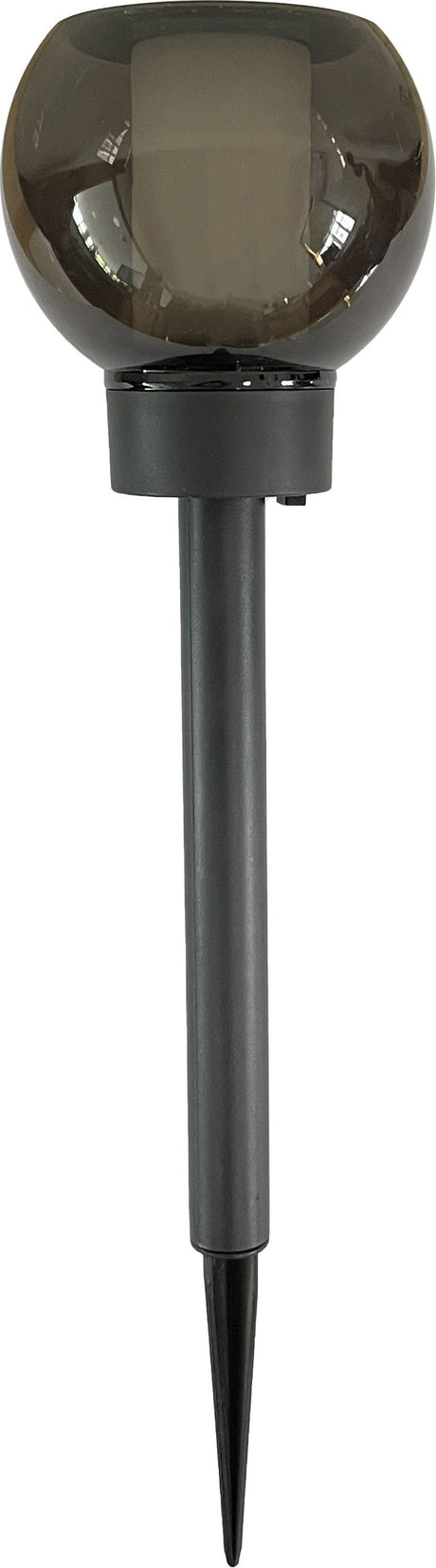Lanterne solaire - GALIX - G2625 - Effet flamme naturelle - 12 LED SMD - Ambrée - Ř 10,5 cm - H 41 cm - 4 Lumens