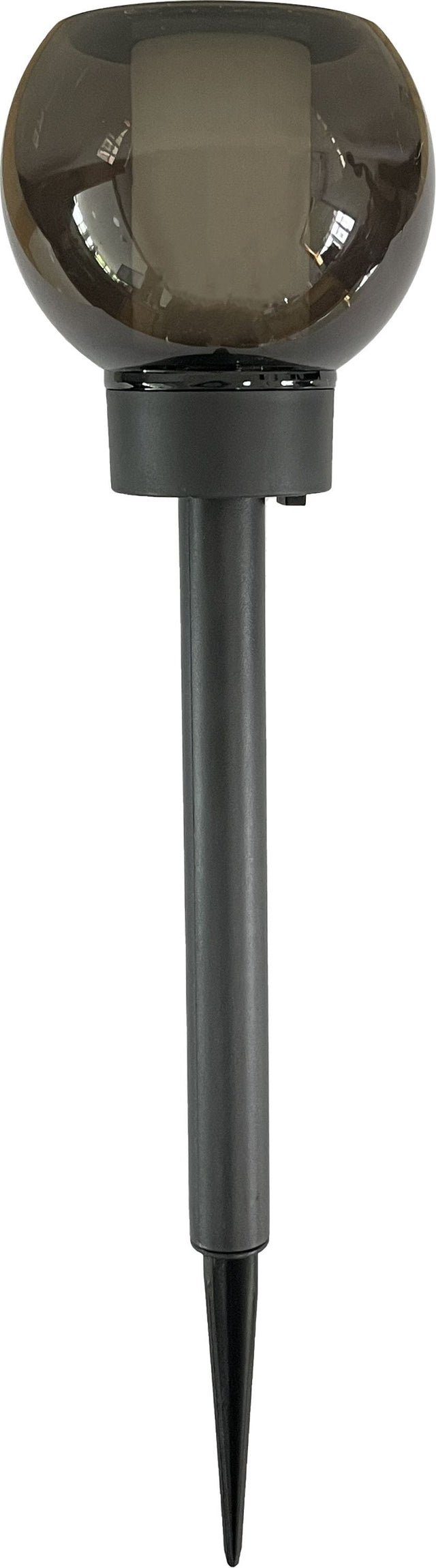 Lanterne solaire - GALIX - G2625 - Effet flamme naturelle - 12 LED SMD - Ambrée - Ř 10,5 cm - H 41 cm - 4 Lumens