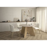 Table a manger - GALEO - Ronde - 4/6 places - 120/160 x 120 x 74 cm - DIAGONE