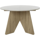 Table a manger - GALEO - Ronde - 4/6 places - 120/160 x 120 x 74 cm - DIAGONE