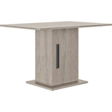 Table a manger - Boston - Rectangulaire - Pied fut - 6 personnes - L 120 x  P 80 x H 76 cm - Gami