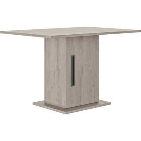 Table a manger - Boston - Rectangulaire - Pied fut - 6 personnes - L 120 x  P 80 x H 76 cm - Gami