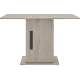 Table a manger - Boston - Rectangulaire - Pied fut - 6 personnes - L 120 x  P 80 x H 76 cm - Gami