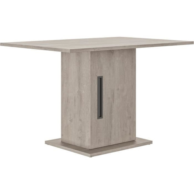Table a manger - Boston - Rectangulaire - Pied fut - 6 personnes - L 120 x  P 80 x H 76 cm - Gami