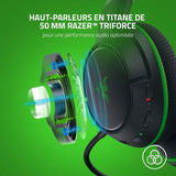 Casque - Razer - Kaira - 50 mm - Titane - Xbox 360