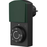 Programmateur extérieur IP44 avec détecteur crépusculaire - GAO - 1000 W - Blanc