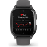 Montre connectÈe GARMIN Venu Sq 2 Gray avec bracelet noir