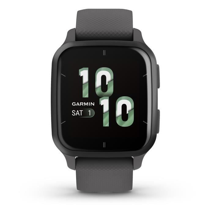 Montre connectÈe GARMIN Venu Sq 2 Gray avec bracelet noir