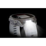 GARMIN - Epix Pro (Gen2) - Montre connectée a haute performance - 47mm - Acier, Gray avec bracelet noir