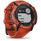 Montre GPS connectée - GARMIN - Instinct 2X Solar Rouge