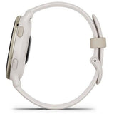 Montre GPS connectée - GARMIN - Vivoactive 5 - WiFi - 30,4 mm (1,2) - Creme Doré avec bracelet Beige