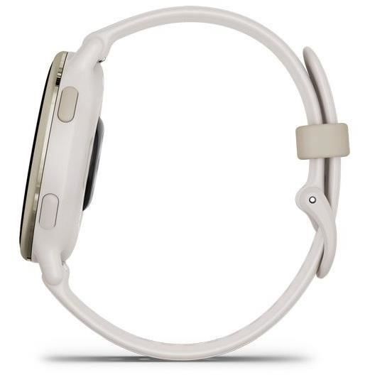Montre GPS connectée - GARMIN - Vivoactive 5 - WiFi - 30,4 mm (1,2) - Creme Doré avec bracelet Beige