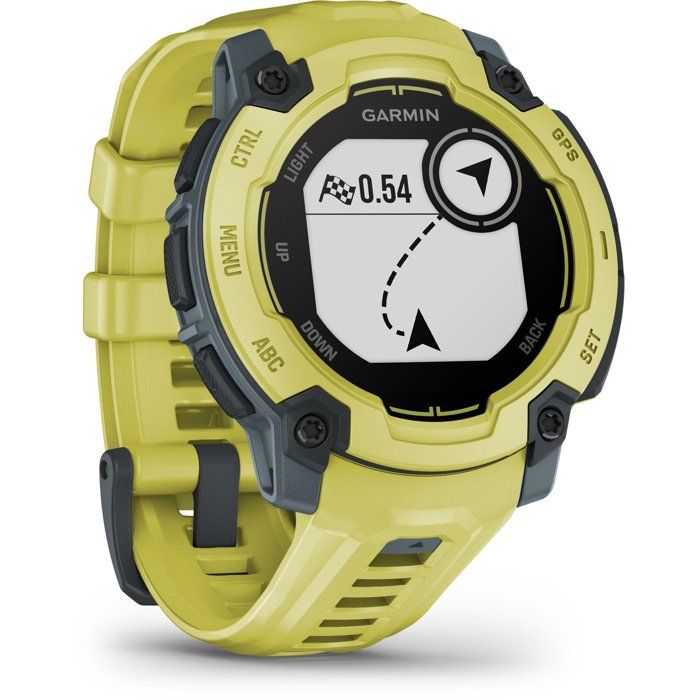 Montre connectée sport - GARMIN - Instinct E - 45 mm - Citron vert