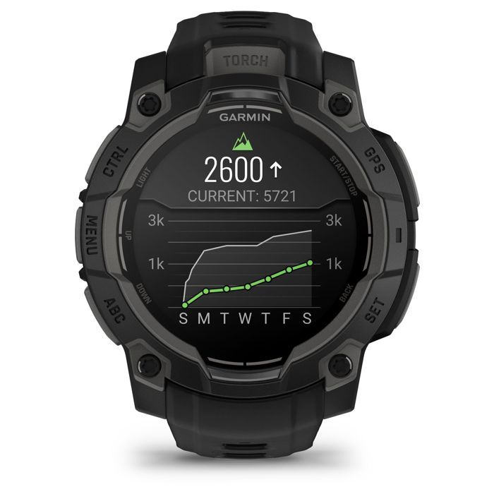 Montre connectée - GARMIN - Instinct 3 - 1,2 - 45 mm - Amoled - Noir