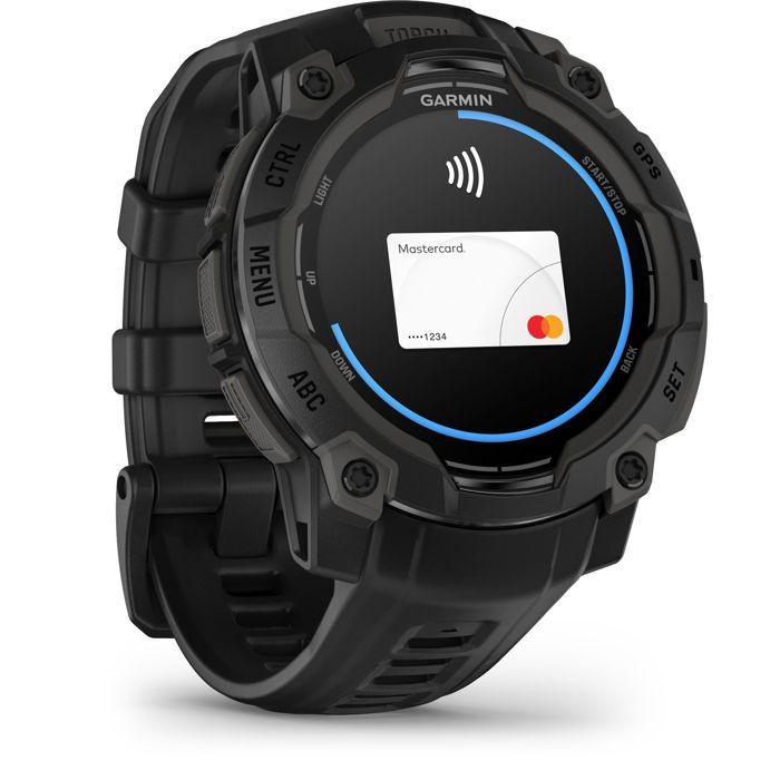 Montre connectée - GARMIN - Instinct 3 - 1,2 - 45 mm - Amoled - Noir