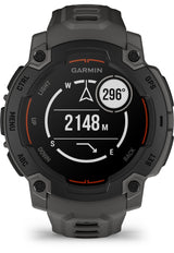 Montre connectée sport - GARMIN - Instinct E - 45 mm - Noir/Gris charbon