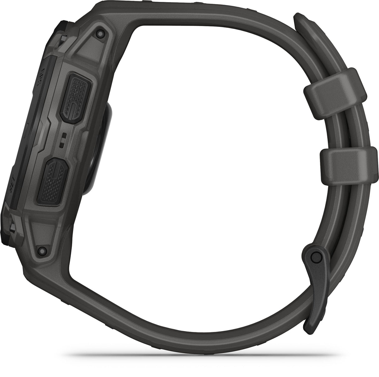 Montre connectée sport - GARMIN - Instinct E - 45 mm - Noir/Gris charbon