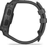 Montre connectée sport - GARMIN - Instinct E - 45 mm - Noir/Gris charbon